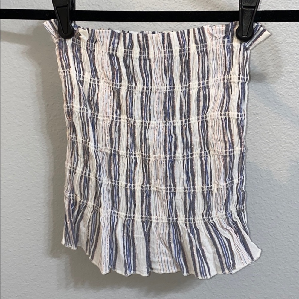 blue life fleur top (planet blue)